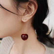 Load image into Gallery viewer, Cute 3D Cherry Earrings