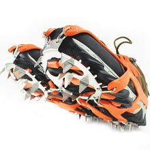 Load image into Gallery viewer, 18 Teeth Stainless Steel Crampons Slip-resistant Shoes Cover