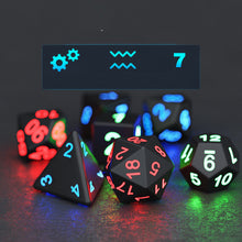 Load image into Gallery viewer, LED Flash Dice Set 7-pack The Electronic Dice