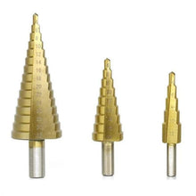 Load image into Gallery viewer, Domom® Titanium Step Drill (3 pieces)