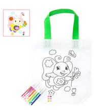 Load image into Gallery viewer, DIY Painting Non-Woven Bag for Children