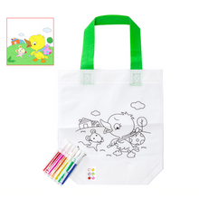 Load image into Gallery viewer, DIY Painting Non-Woven Bag for Children