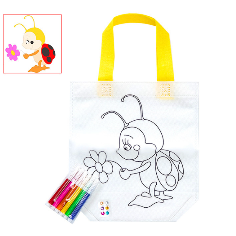 DIY Painting Non-Woven Bag for Children