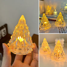 Load image into Gallery viewer, Mini LED Crystal Christmas Tree Night Light