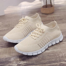 Load image into Gallery viewer, Women Walking Mesh Lace Up Casual Breathable Sneakers