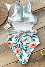 Load image into Gallery viewer, Miss U Poppy Print One-Piece Swimsuit.c