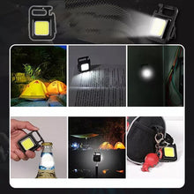 Load image into Gallery viewer, Multifunctional Keychain Emergency Light