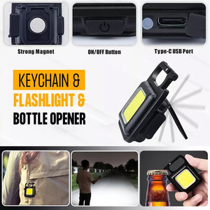 Multifunctional Keychain Emergency Light