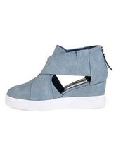 Load image into Gallery viewer, Women Spring Cut Out Ankle Boots Wedge Sneakers Plus Size Shoes