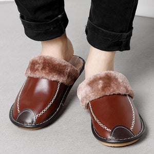 The Indoor Thick-Soled Warm Home Lovers Shoes Slippers