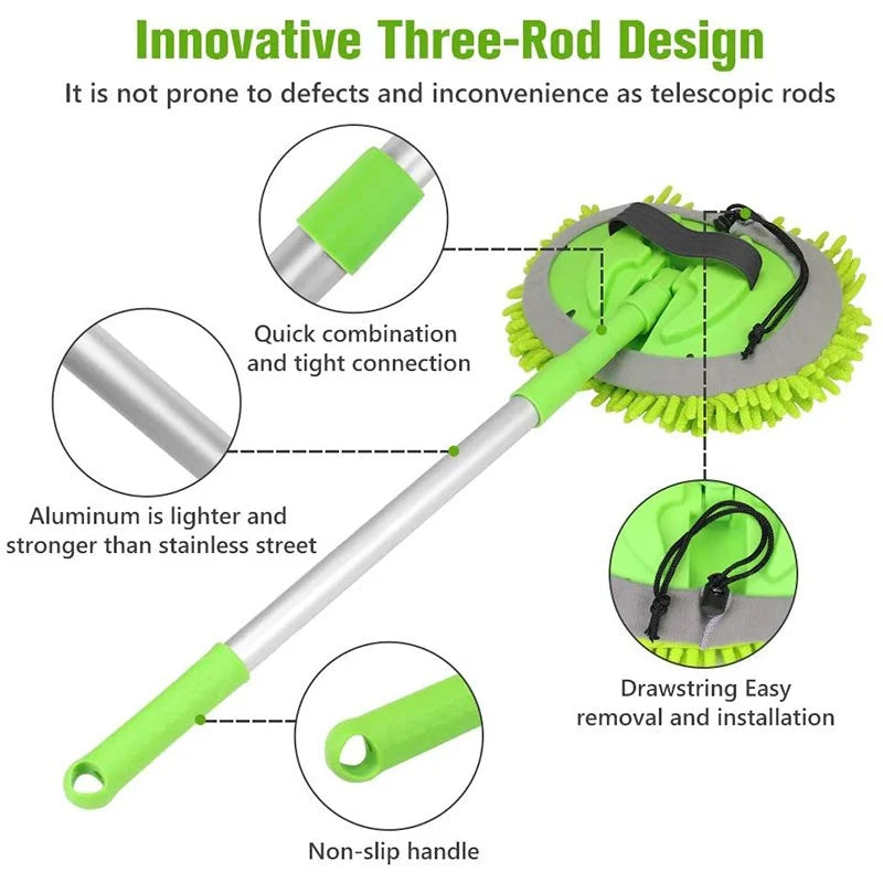 360° Rotatable Adjustable Cleaning Mop