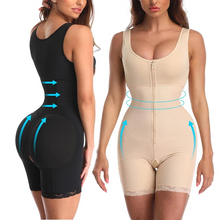 Load image into Gallery viewer, Women&#39;s Zipper Slimming Bodysuit Shapewear