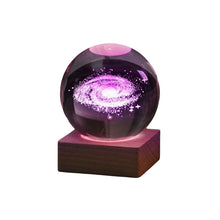 Load image into Gallery viewer, (🎄Christmas hot sale✨)3D Galaxy Crystal Ball Nightlight Decorlamp