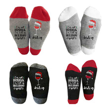 Load image into Gallery viewer, Christmas Letter Print Socks