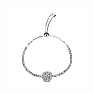 925 Silver Moissanite Bracelet