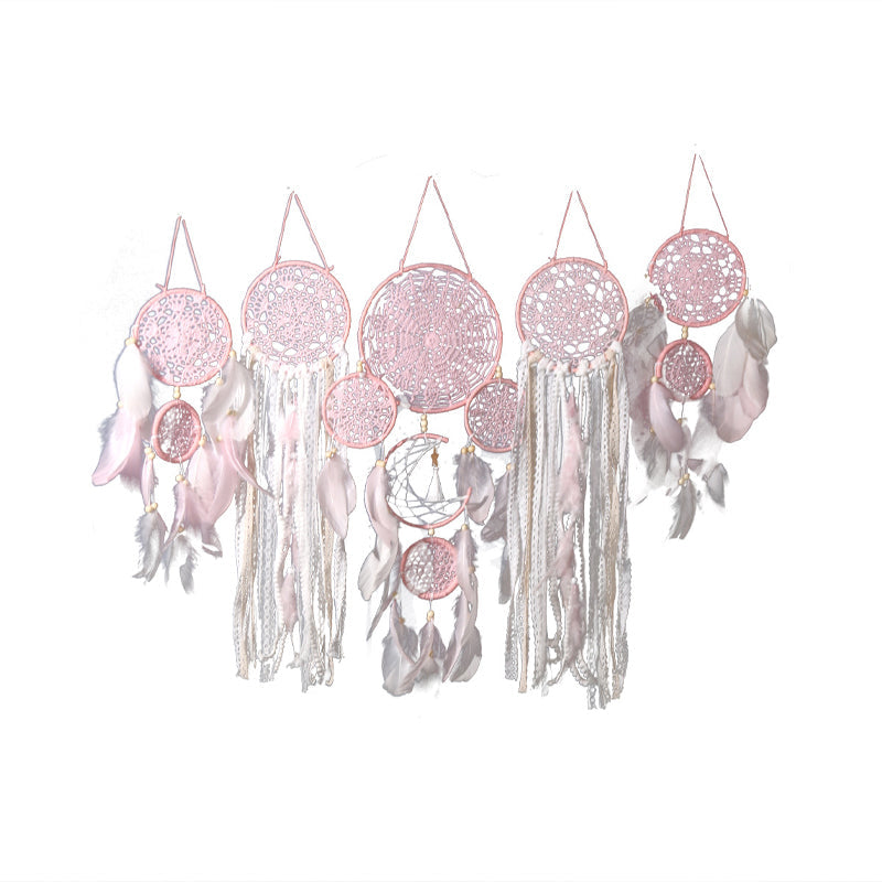 Dreamcatcher Moon and Stars Hanging Over the Bed(5 PCS)