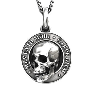 Memento Mori Skull Pendant