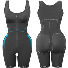 Load image into Gallery viewer, Women&#39;s Zipper Slimming Bodysuit Shapewear