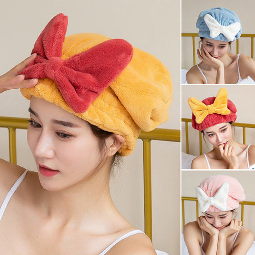 Super Absorbent Hair Towel Wrap for Wet Hair