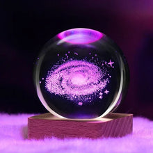 Load image into Gallery viewer, (🎄Christmas hot sale✨)3D Galaxy Crystal Ball Nightlight Decorlamp