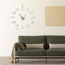 Load image into Gallery viewer, Modern DIY Punch-Free Wall Clock