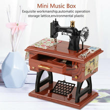 Load image into Gallery viewer, Mini Sewing Machine Music Box