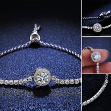 Load image into Gallery viewer, 925 Silver Moissanite Bracelet