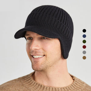 Outdoor Riding Elastic Warm Ear Protection Knitted Hat