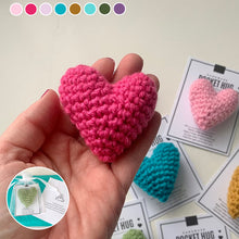 Load image into Gallery viewer, Pocket Hug Crocheted Heart Small Gift