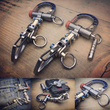 Load image into Gallery viewer, Cyberpunk Metal Keychain