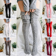 Load image into Gallery viewer, Hand-knitted Winter Stockings