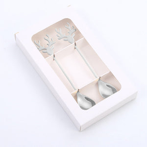 Christmas Decorations for Home - Christmas Metal Spoon Gift Set